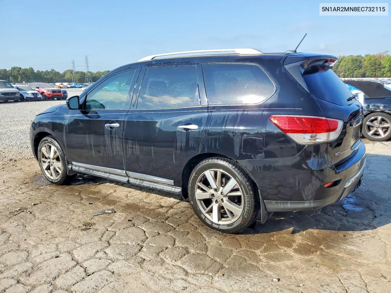 2014 NISSAN PATHFINDER VIN 5N1AR2MN8EC732115 — фото 2