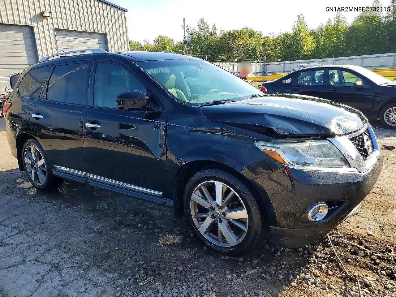 2014 NISSAN PATHFINDER VIN 5N1AR2MN8EC732115 — фото 4