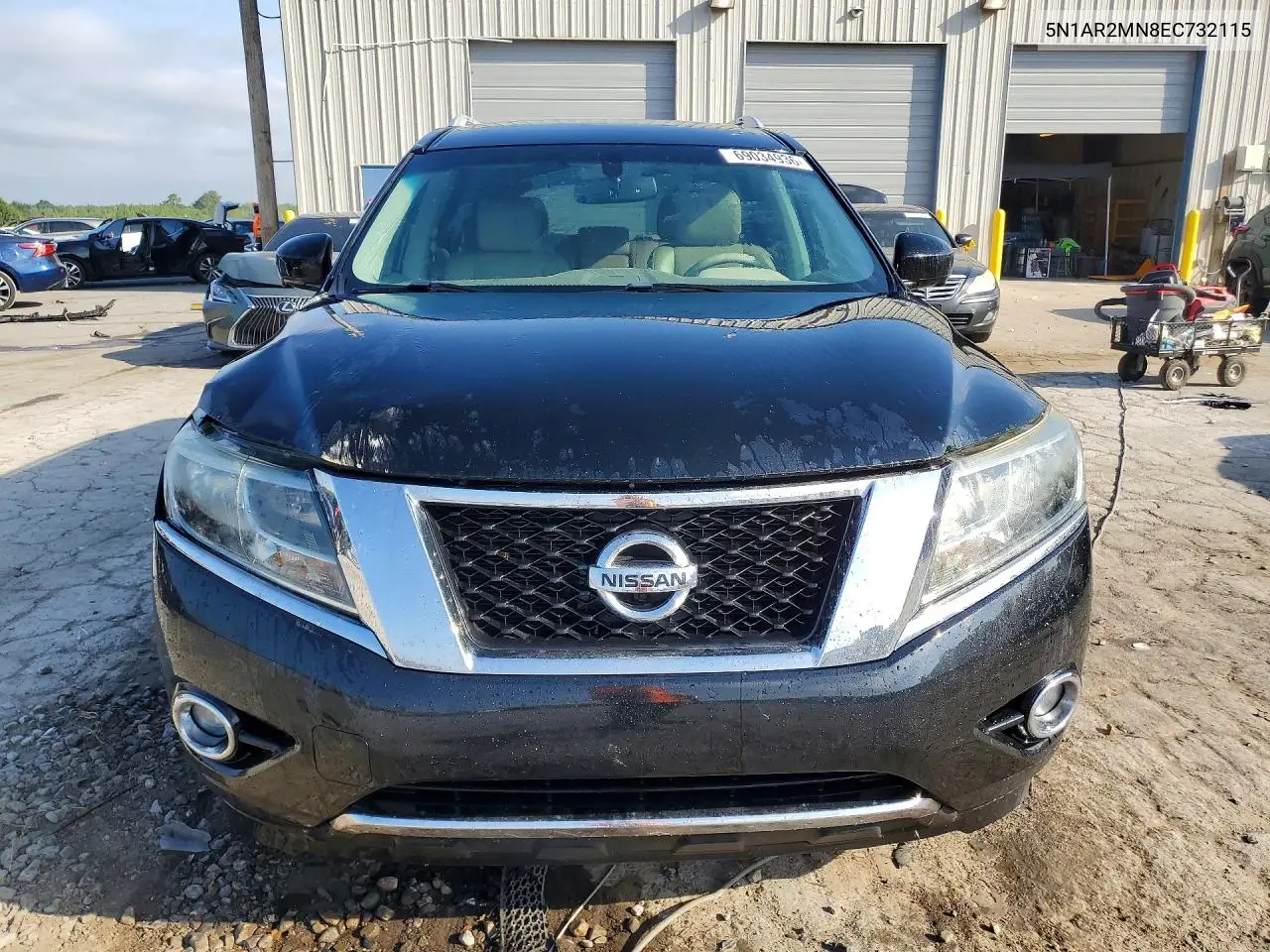 2014 NISSAN PATHFINDER VIN 5N1AR2MN8EC732115 — фото 5