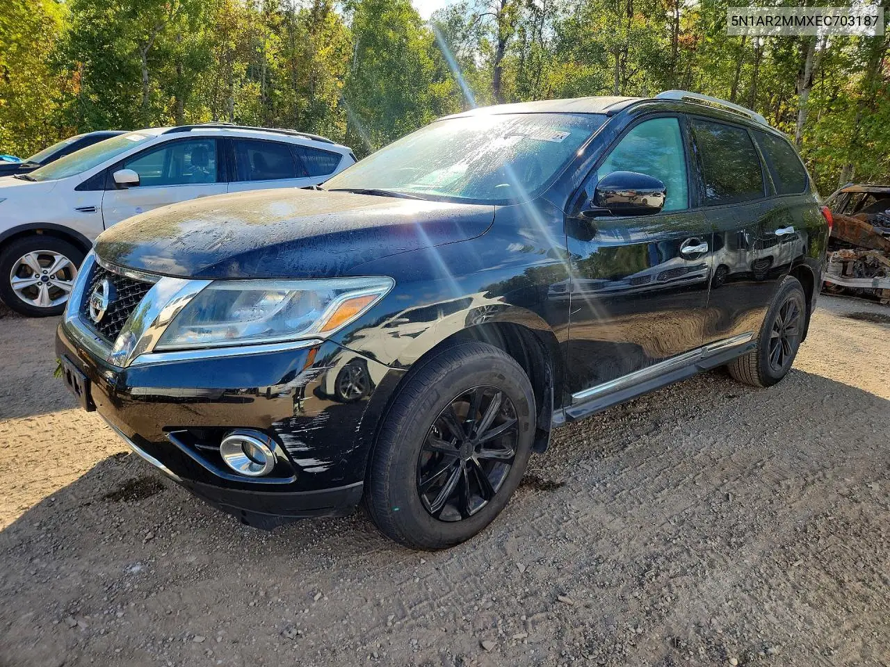 NISSAN PATHFINDER 2014, VIN 5N1AR2MMXEC703187