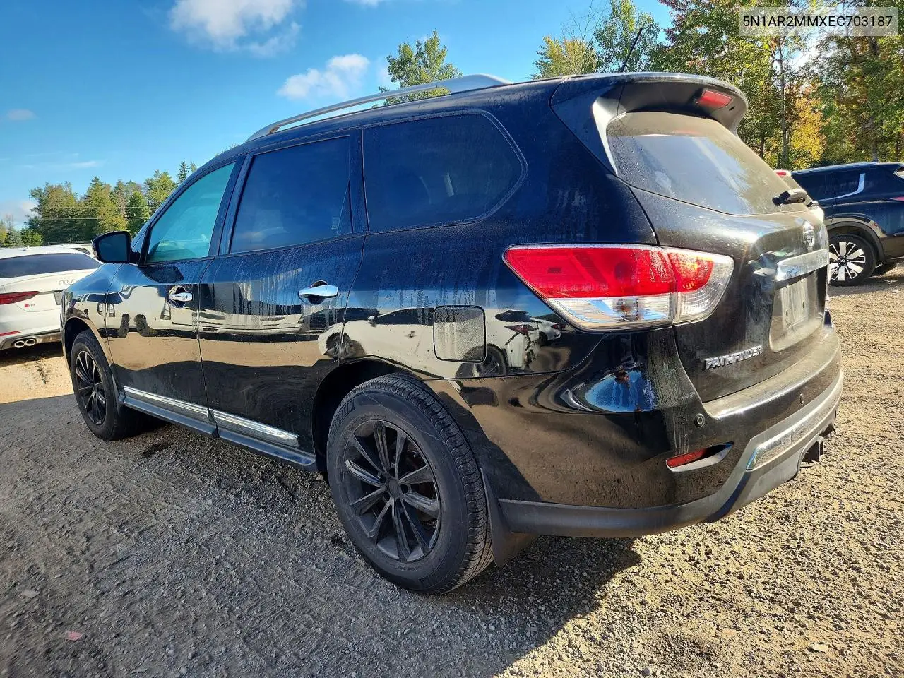 2014 NISSAN PATHFINDER VIN 5N1AR2MMXEC703187 — фото 2