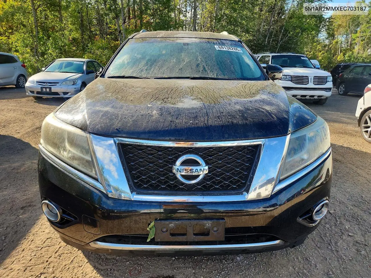 2014 NISSAN PATHFINDER VIN 5N1AR2MMXEC703187 — фото 5