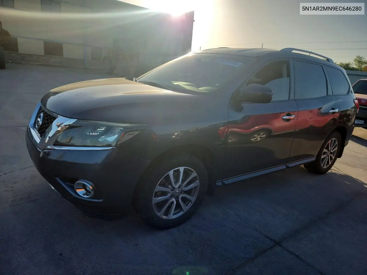 NISSAN PATHFINDER 2014, VIN 5N1AR2MN9EC646280