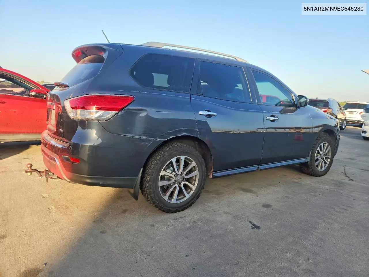 2014 NISSAN PATHFINDER VIN 5N1AR2MN9EC646280 — фото 3