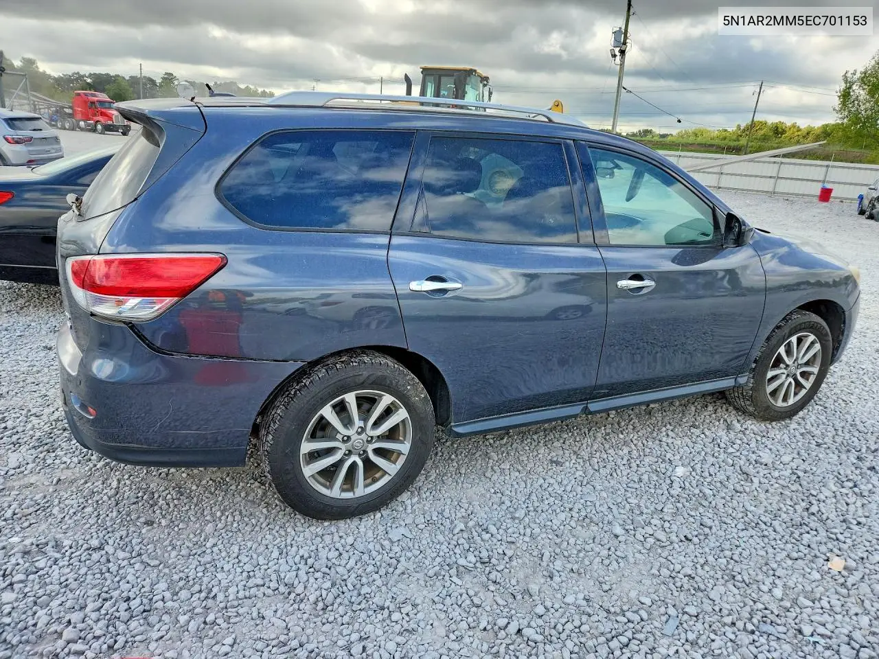 2014 NISSAN PATHFINDER VIN 5N1AR2MM5EC701153 — фото 3