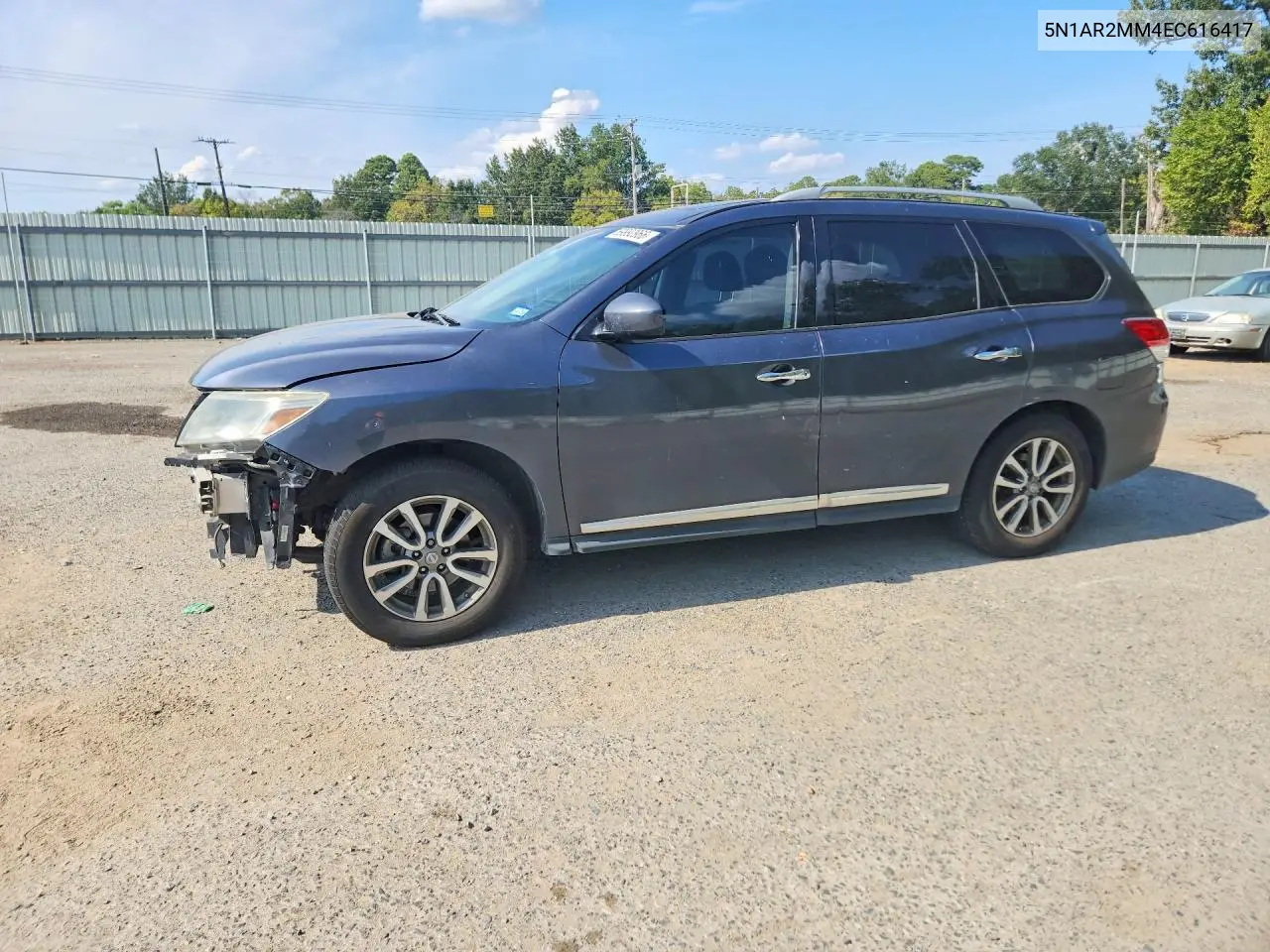 NISSAN PATHFINDER 2014, VIN 5N1AR2MM4EC616417