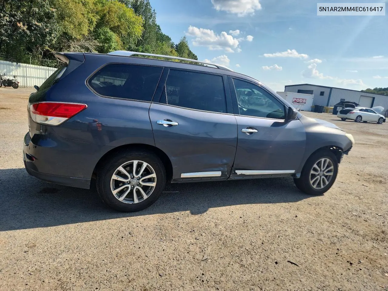 2014 NISSAN PATHFINDER VIN 5N1AR2MM4EC616417 — фото 3