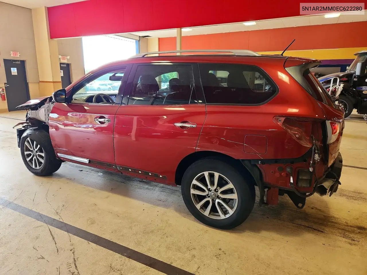 2014 NISSAN PATHFINDER VIN 5N1AR2MM0EC622280 — фото 2