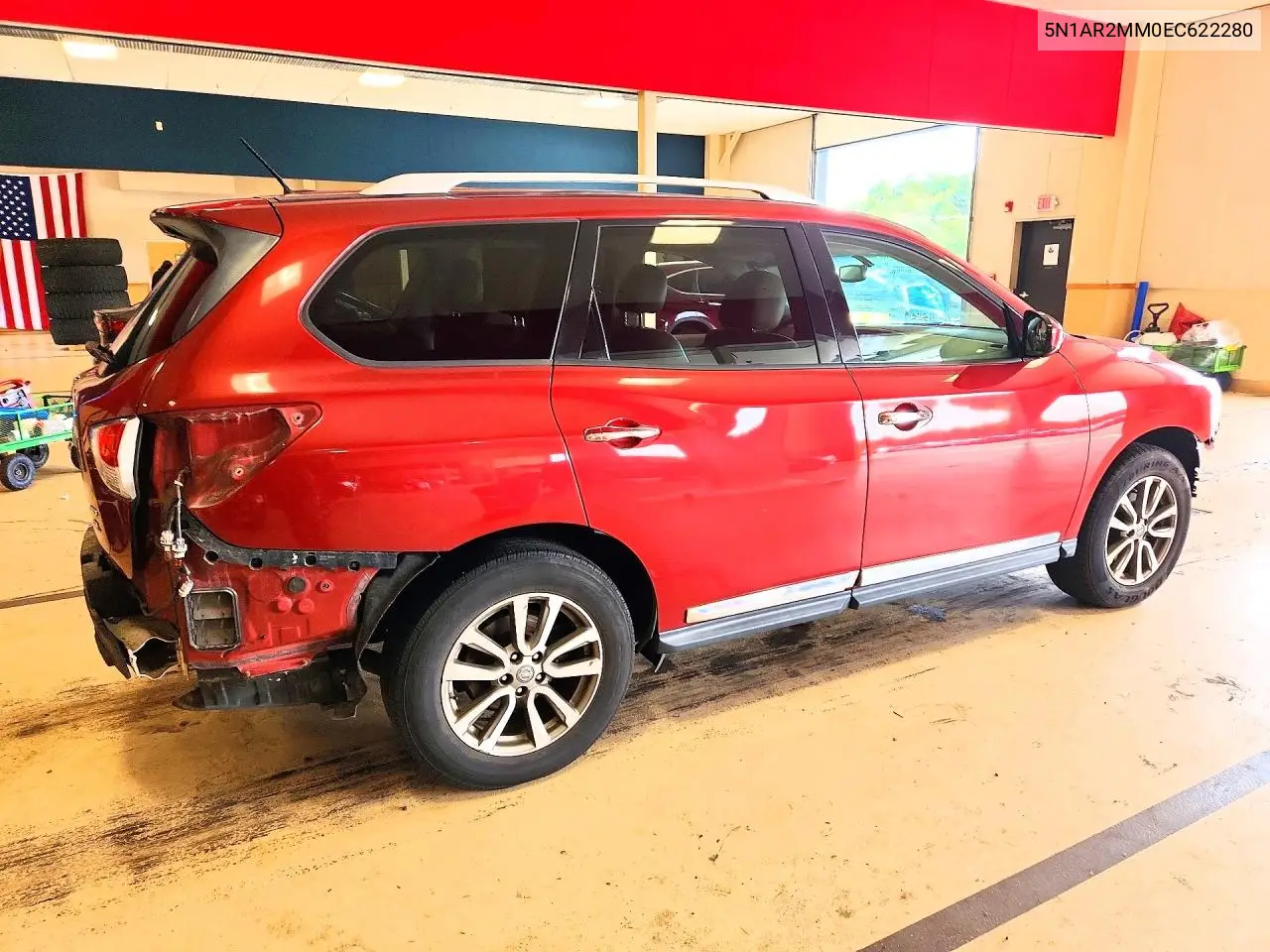 2014 NISSAN PATHFINDER VIN 5N1AR2MM0EC622280 — фото 3