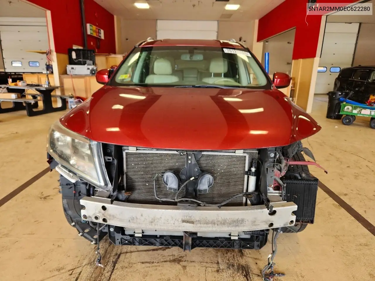 2014 NISSAN PATHFINDER VIN 5N1AR2MM0EC622280 — фото 5