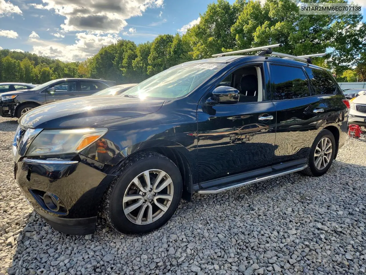 NISSAN PATHFINDER 2014, VIN 5N1AR2MM6EC707138