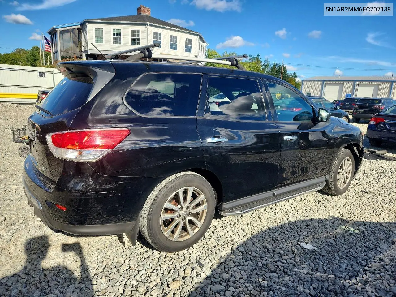 2014 NISSAN PATHFINDER VIN 5N1AR2MM6EC707138 — фото 3