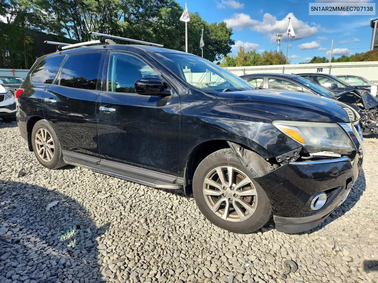 2014 NISSAN PATHFINDER VIN 5N1AR2MM6EC707138 — фото 4
