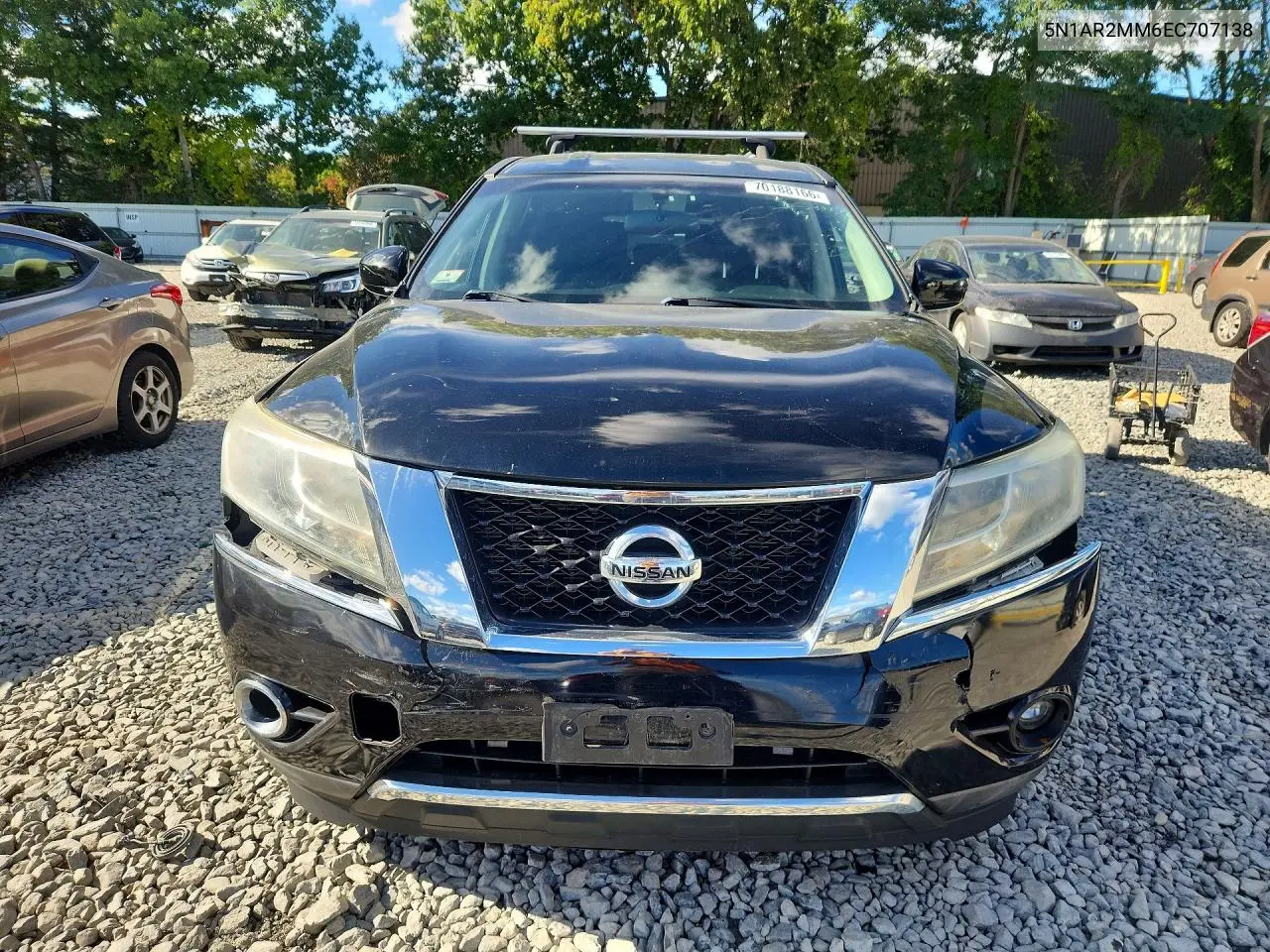 2014 NISSAN PATHFINDER VIN 5N1AR2MM6EC707138 — фото 5