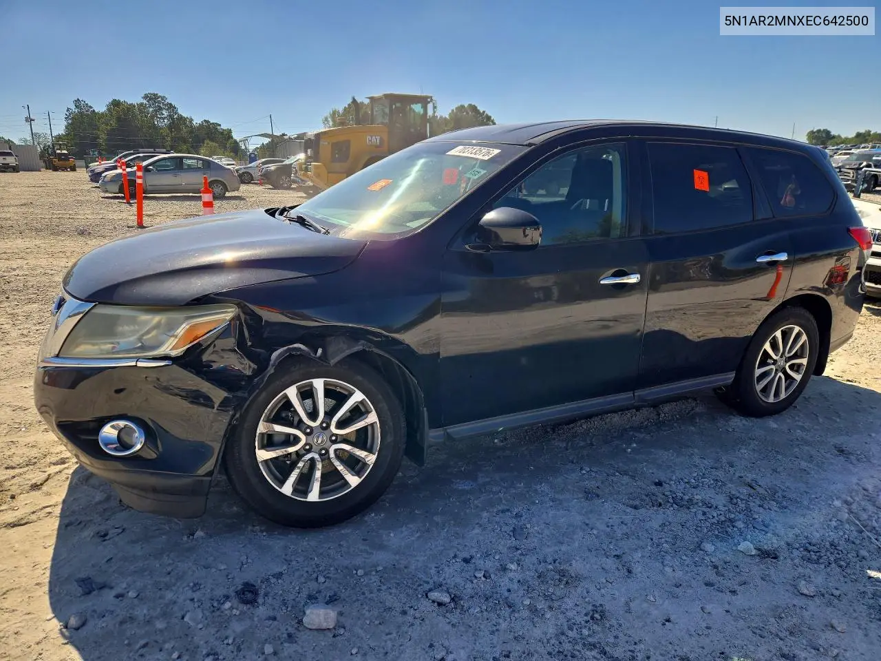 NISSAN PATHFINDER 2014, VIN 5N1AR2MNXEC642500