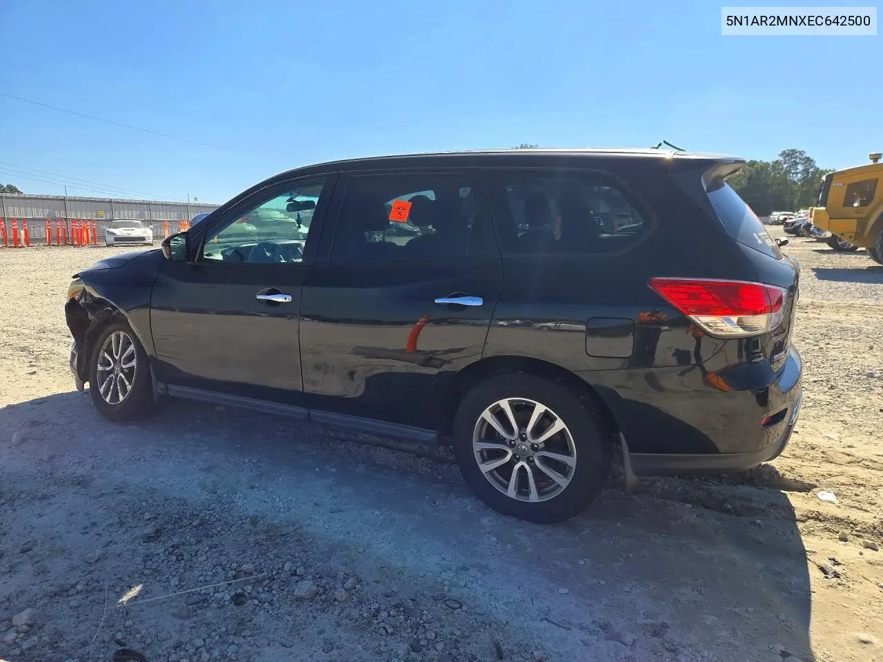2014 NISSAN PATHFINDER VIN 5N1AR2MNXEC642500 — фото 2