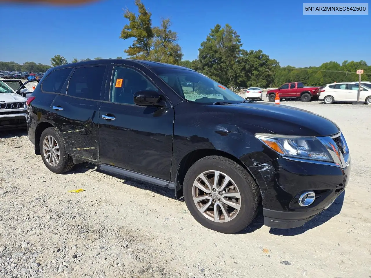 2014 NISSAN PATHFINDER VIN 5N1AR2MNXEC642500 — фото 4