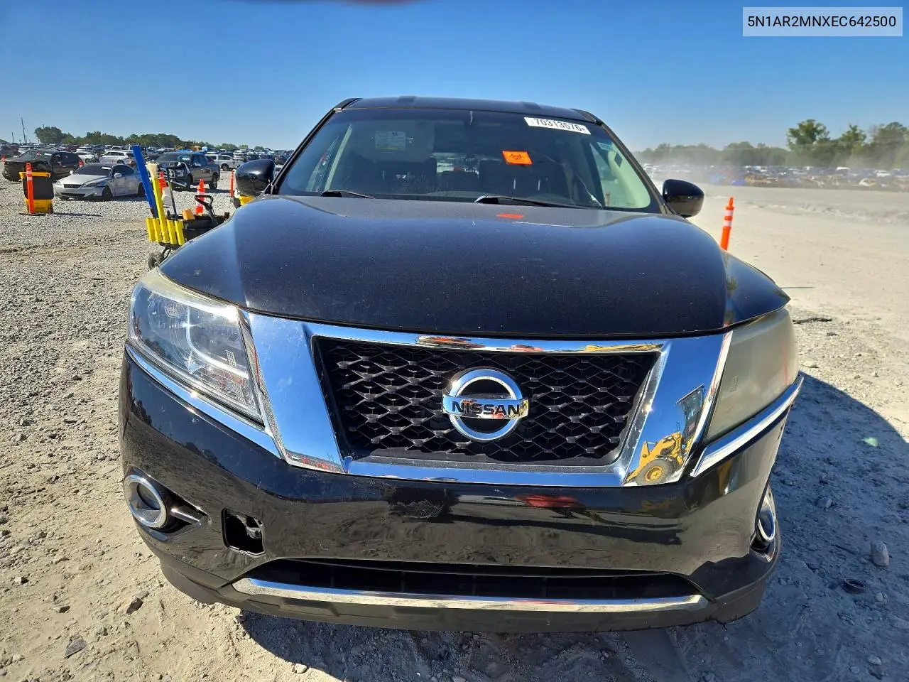 2014 NISSAN PATHFINDER VIN 5N1AR2MNXEC642500 — фото 5