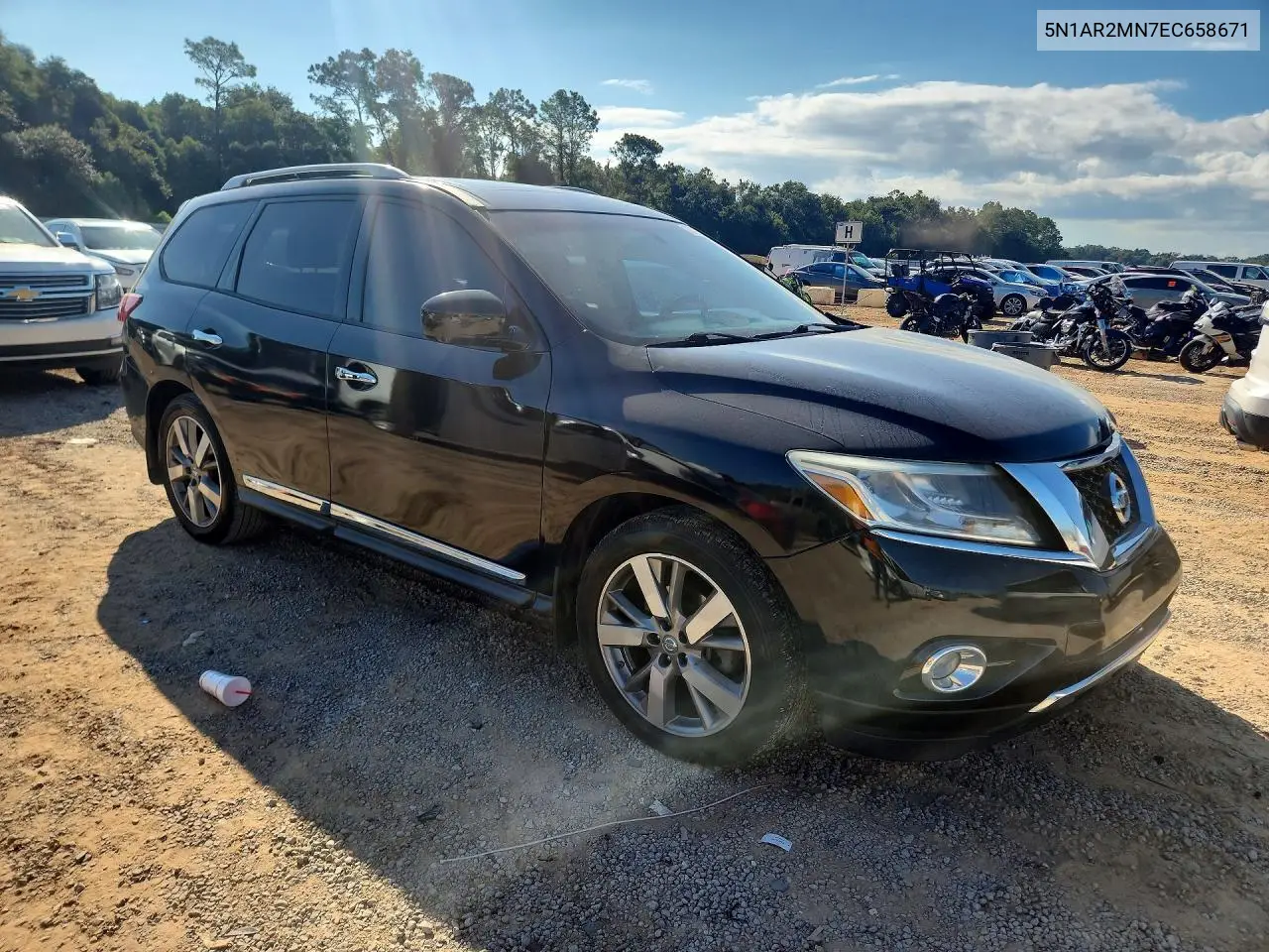 2014 NISSAN PATHFINDER VIN 5N1AR2MN7EC658671 — фото 4