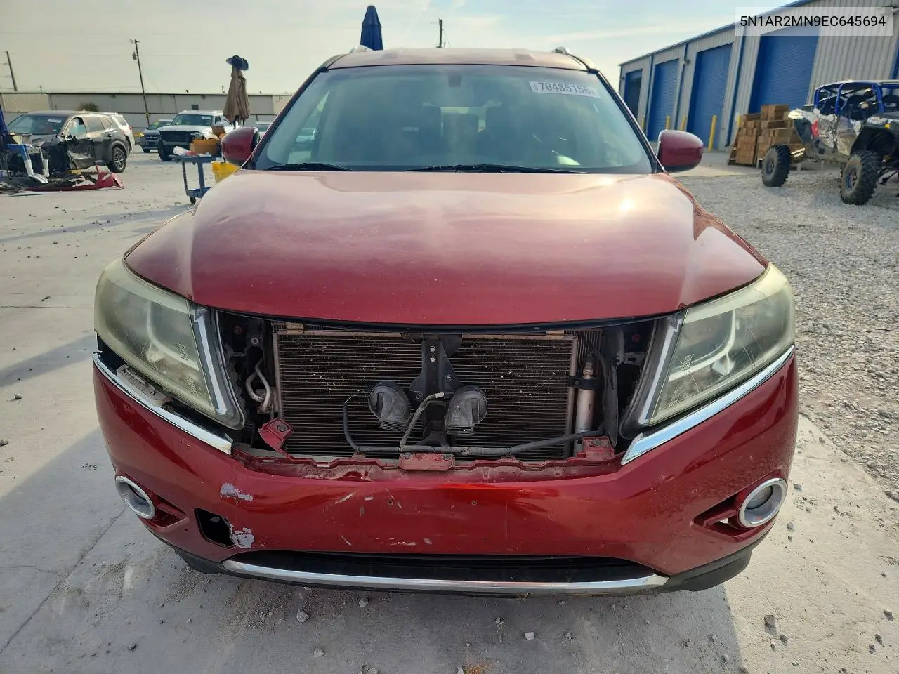 2014 NISSAN PATHFINDER VIN 5N1AR2MN9EC645694 — фото 5
