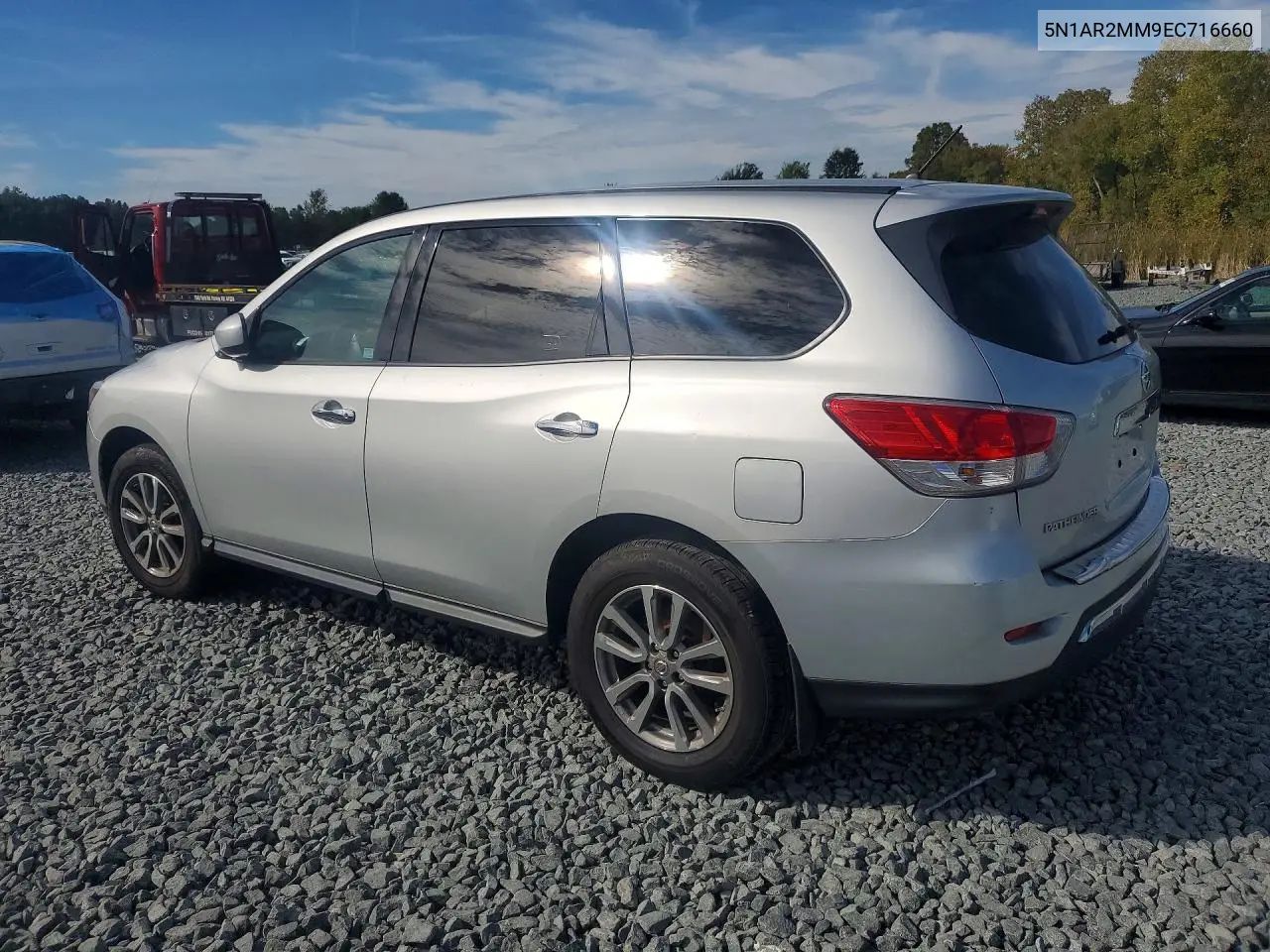 2014 NISSAN PATHFINDER VIN 5N1AR2MM9EC716660 — фото 2