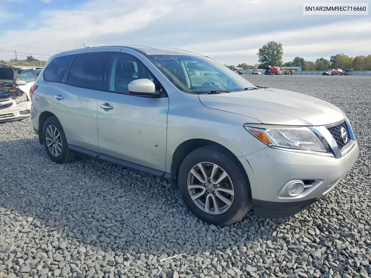 2014 NISSAN PATHFINDER VIN 5N1AR2MM9EC716660 — фото 4