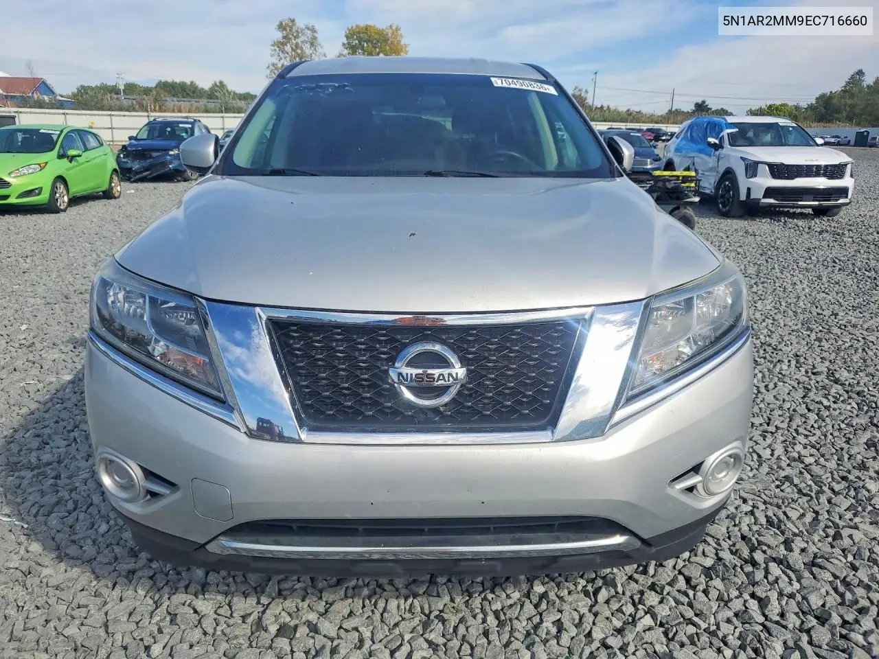 2014 NISSAN PATHFINDER VIN 5N1AR2MM9EC716660 — фото 5