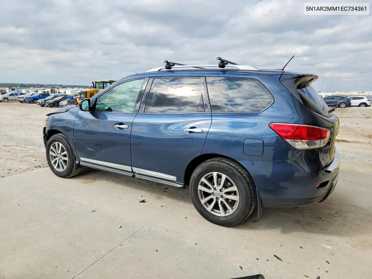 2014 NISSAN PATHFINDER VIN 5N1AR2MM1EC734361 — фото 2