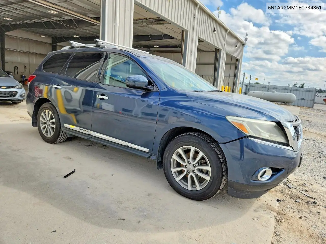 2014 NISSAN PATHFINDER VIN 5N1AR2MM1EC734361 — фото 4