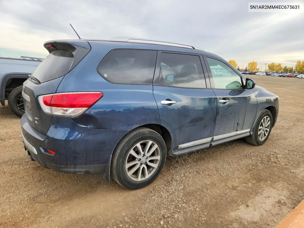 2014 NISSAN PATHFINDER VIN 5N1AR2MM4EC675631 — фото 3