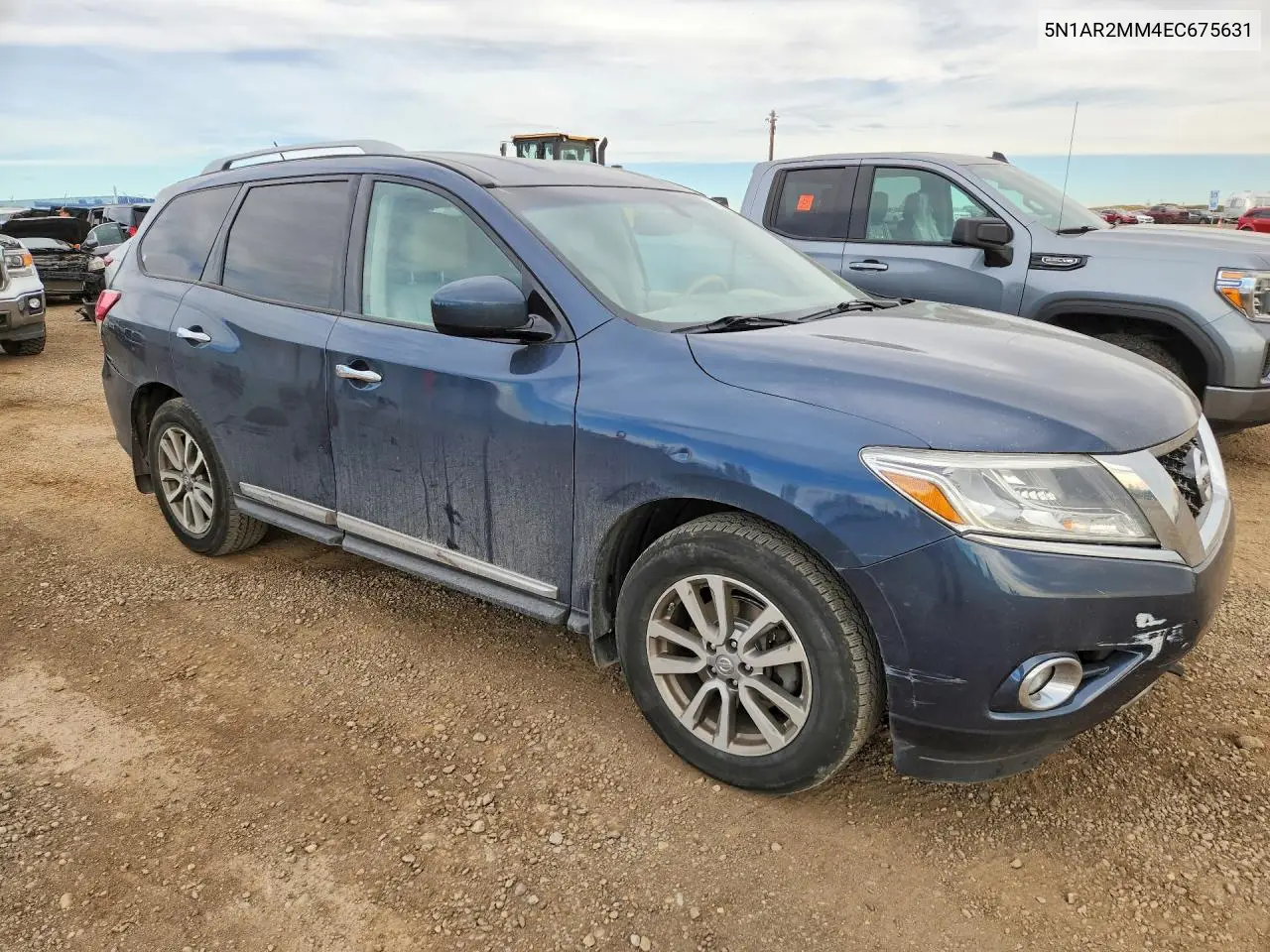 2014 NISSAN PATHFINDER VIN 5N1AR2MM4EC675631 — фото 4