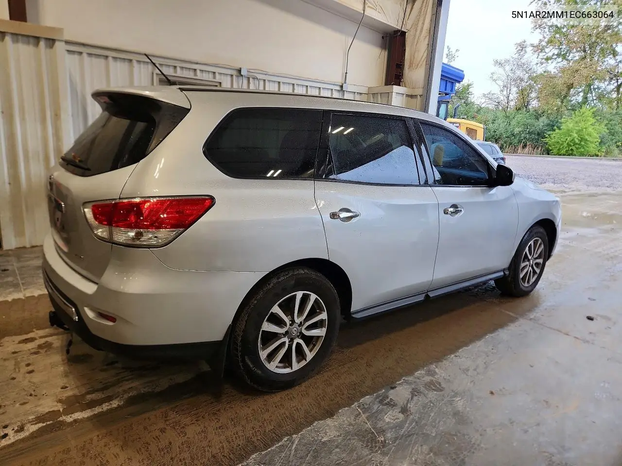2014 NISSAN PATHFINDER VIN 5N1AR2MM1EC663064 — фото 3