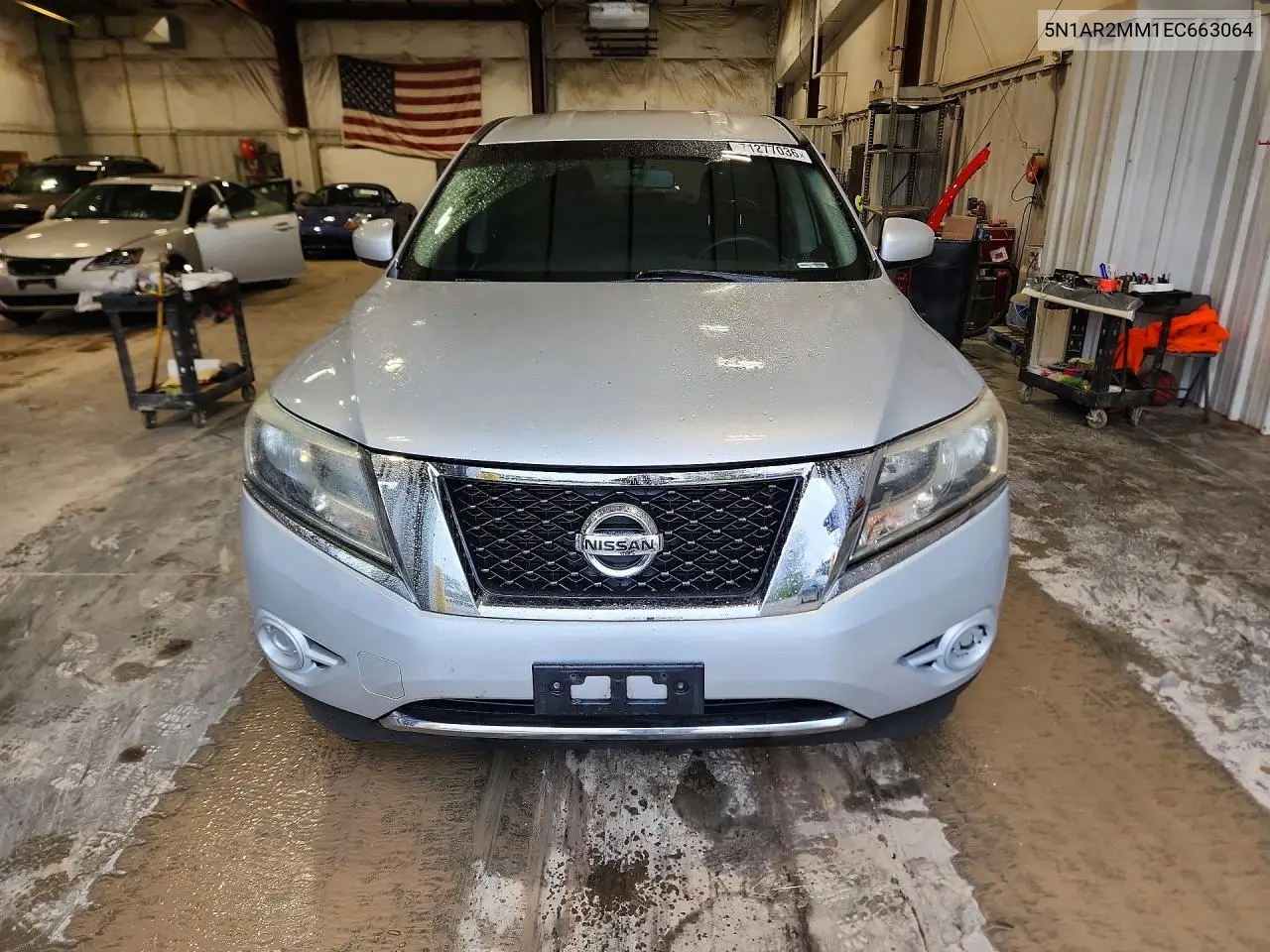 2014 NISSAN PATHFINDER VIN 5N1AR2MM1EC663064 — фото 5