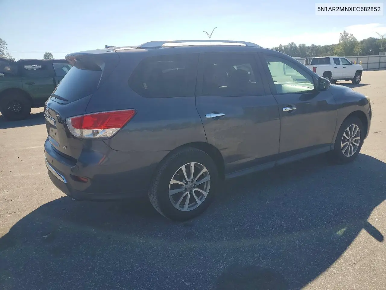 2014 NISSAN PATHFINDER VIN 5N1AR2MNXEC682852 — фото 3