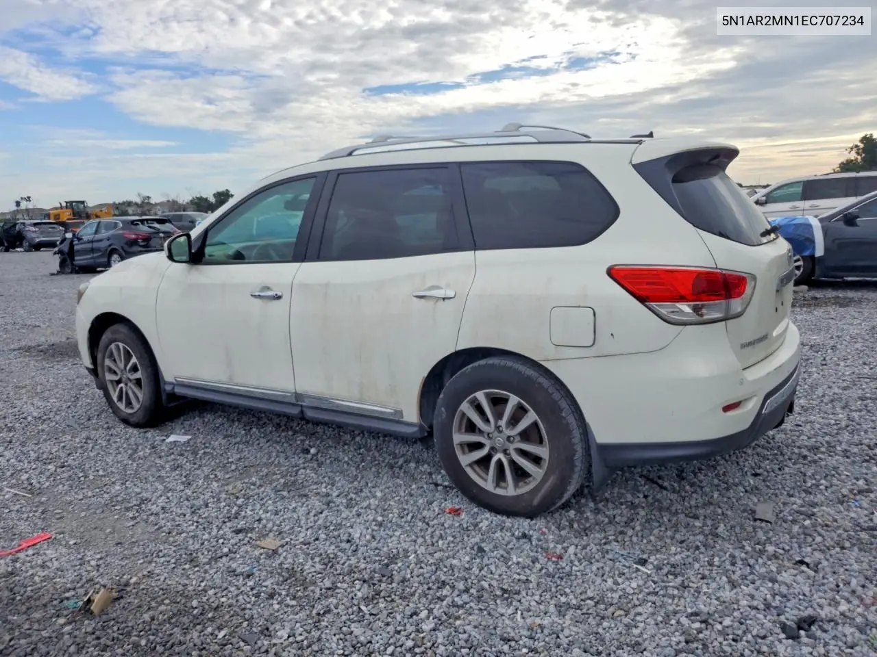 2014 NISSAN PATHFINDER VIN 5N1AR2MN1EC707234 — фото 2