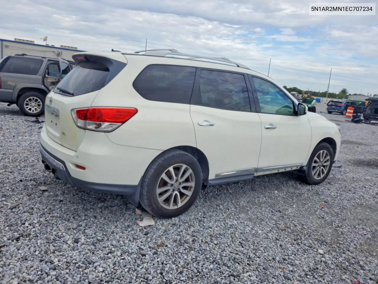 2014 NISSAN PATHFINDER VIN 5N1AR2MN1EC707234 — фото 3