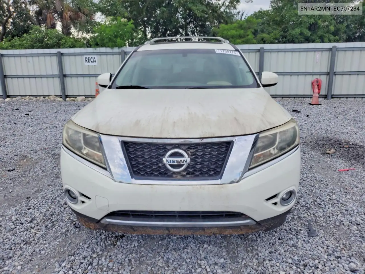 2014 NISSAN PATHFINDER VIN 5N1AR2MN1EC707234 — фото 5