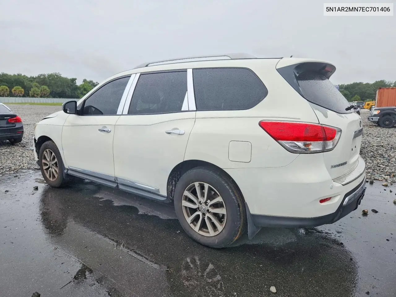 2014 NISSAN PATHFINDER VIN 5N1AR2MN7EC701406 — фото 2
