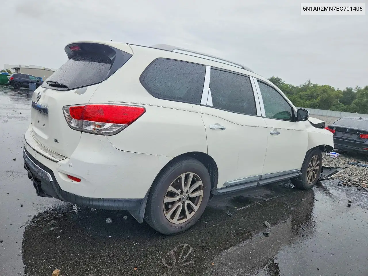 2014 NISSAN PATHFINDER VIN 5N1AR2MN7EC701406 — фото 3