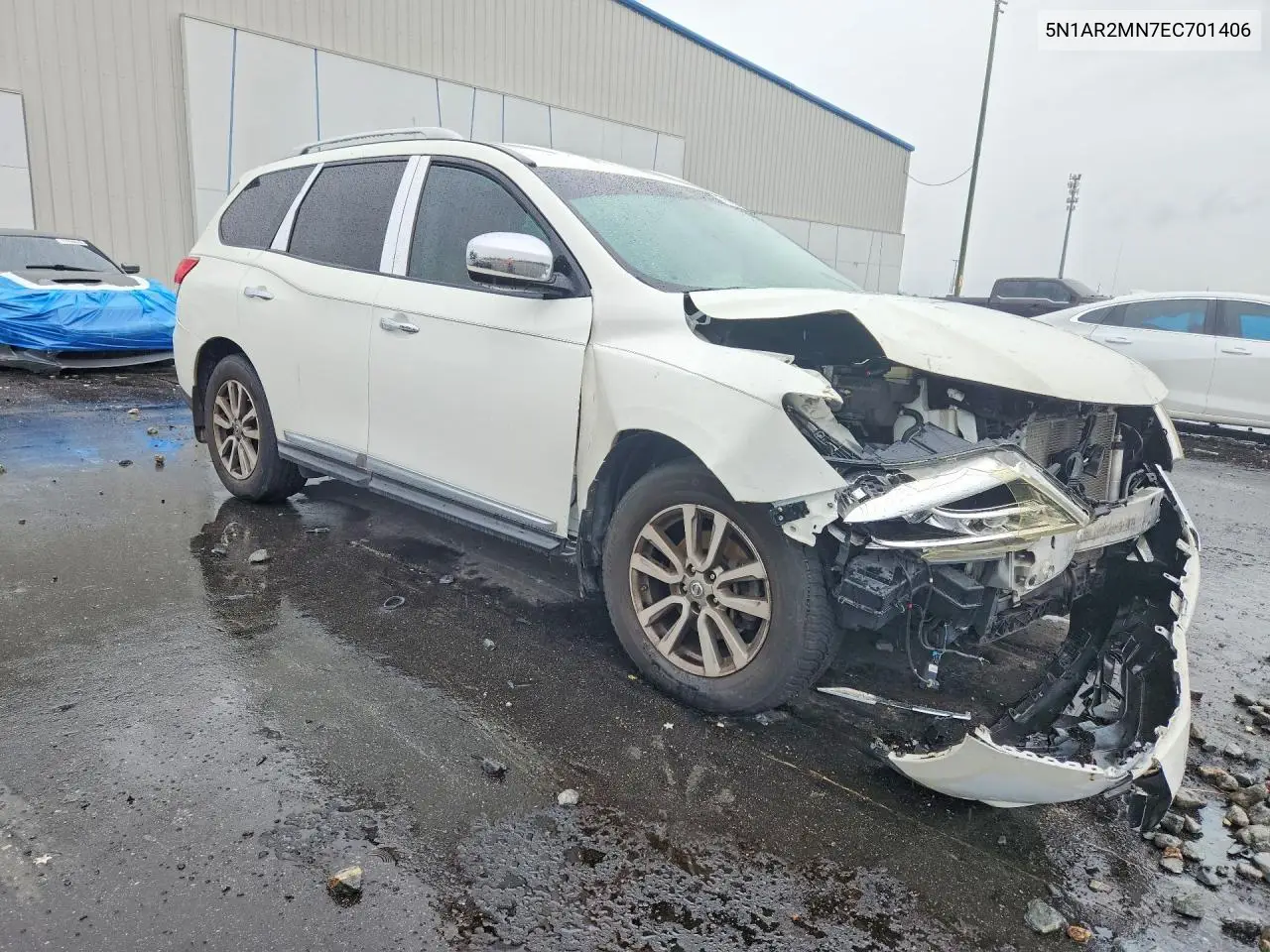 2014 NISSAN PATHFINDER VIN 5N1AR2MN7EC701406 — фото 4