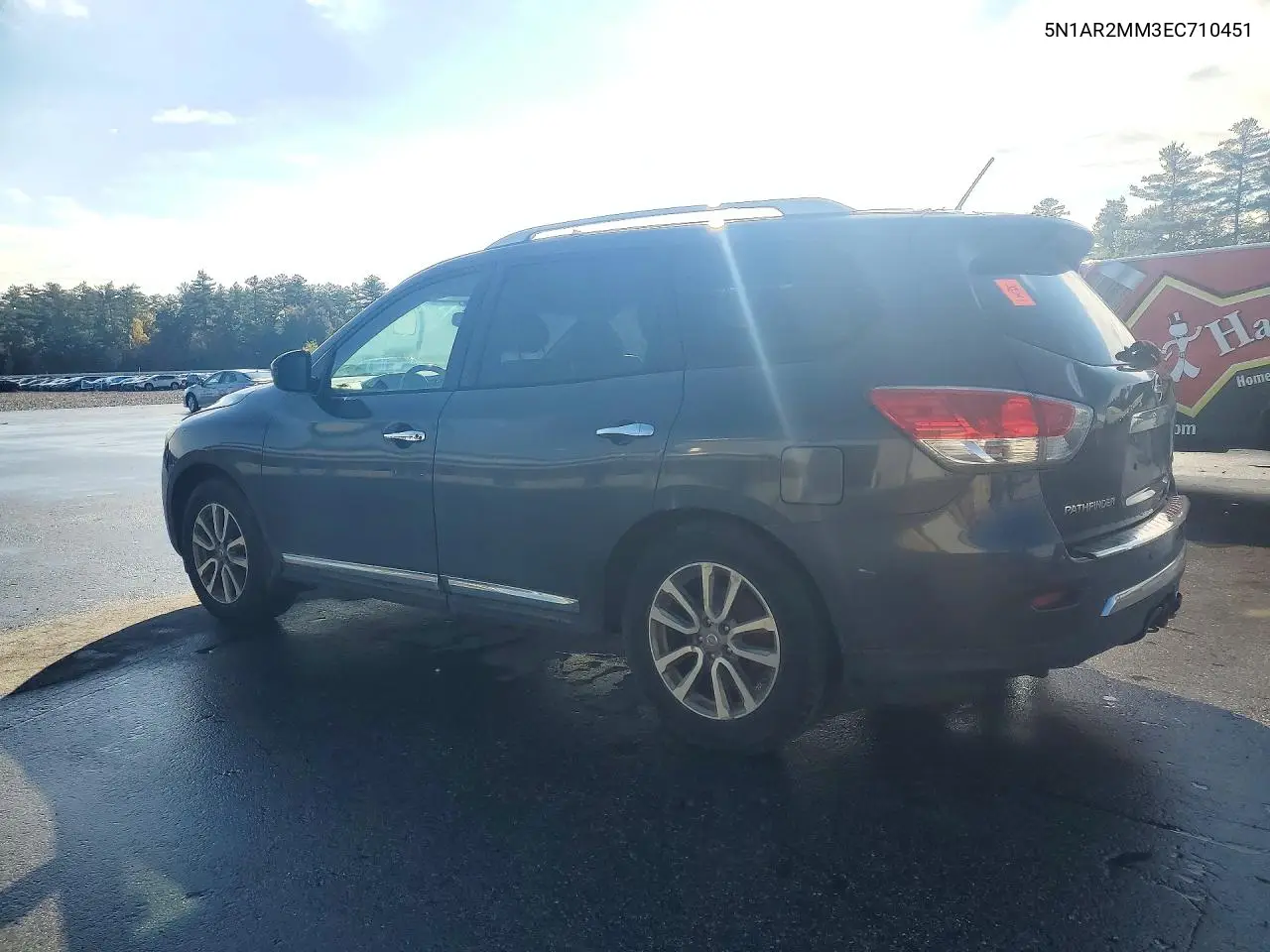 2014 NISSAN PATHFINDER VIN 5N1AR2MM3EC710451 — фото 2