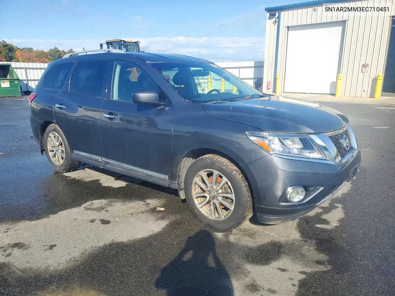 2014 NISSAN PATHFINDER VIN 5N1AR2MM3EC710451 — фото 4