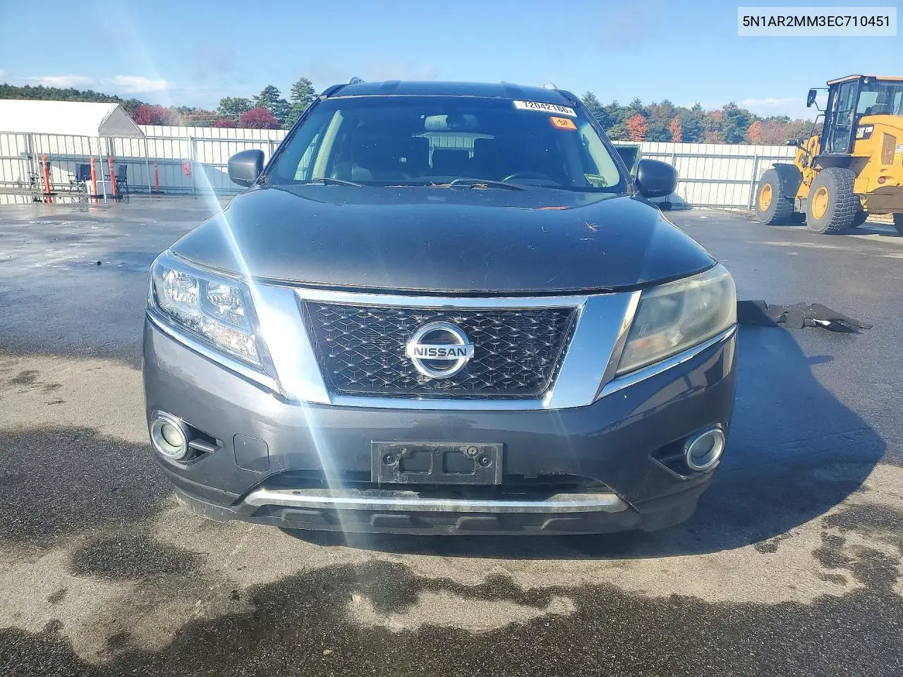 2014 NISSAN PATHFINDER VIN 5N1AR2MM3EC710451 — фото 5
