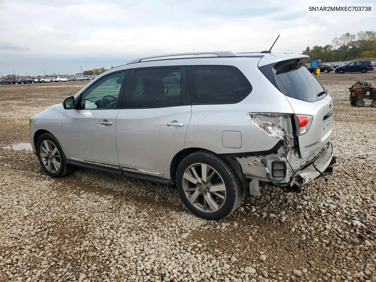 2014 NISSAN PATHFINDER VIN 5N1AR2MMXEC703738 — фото 2