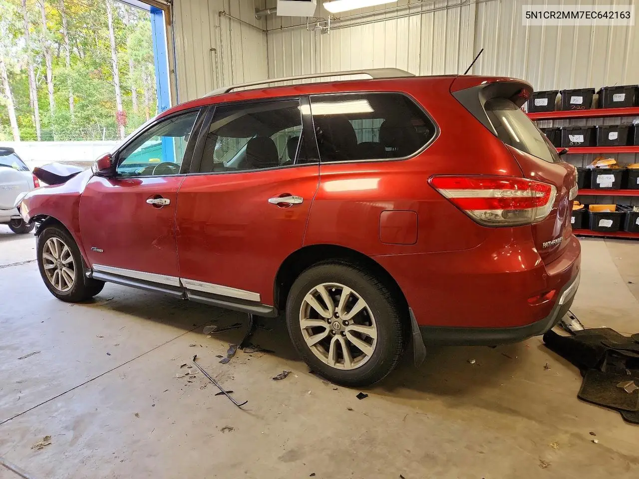2014 NISSAN PATHFINDER VIN 5N1CR2MM7EC642163 — фото 2