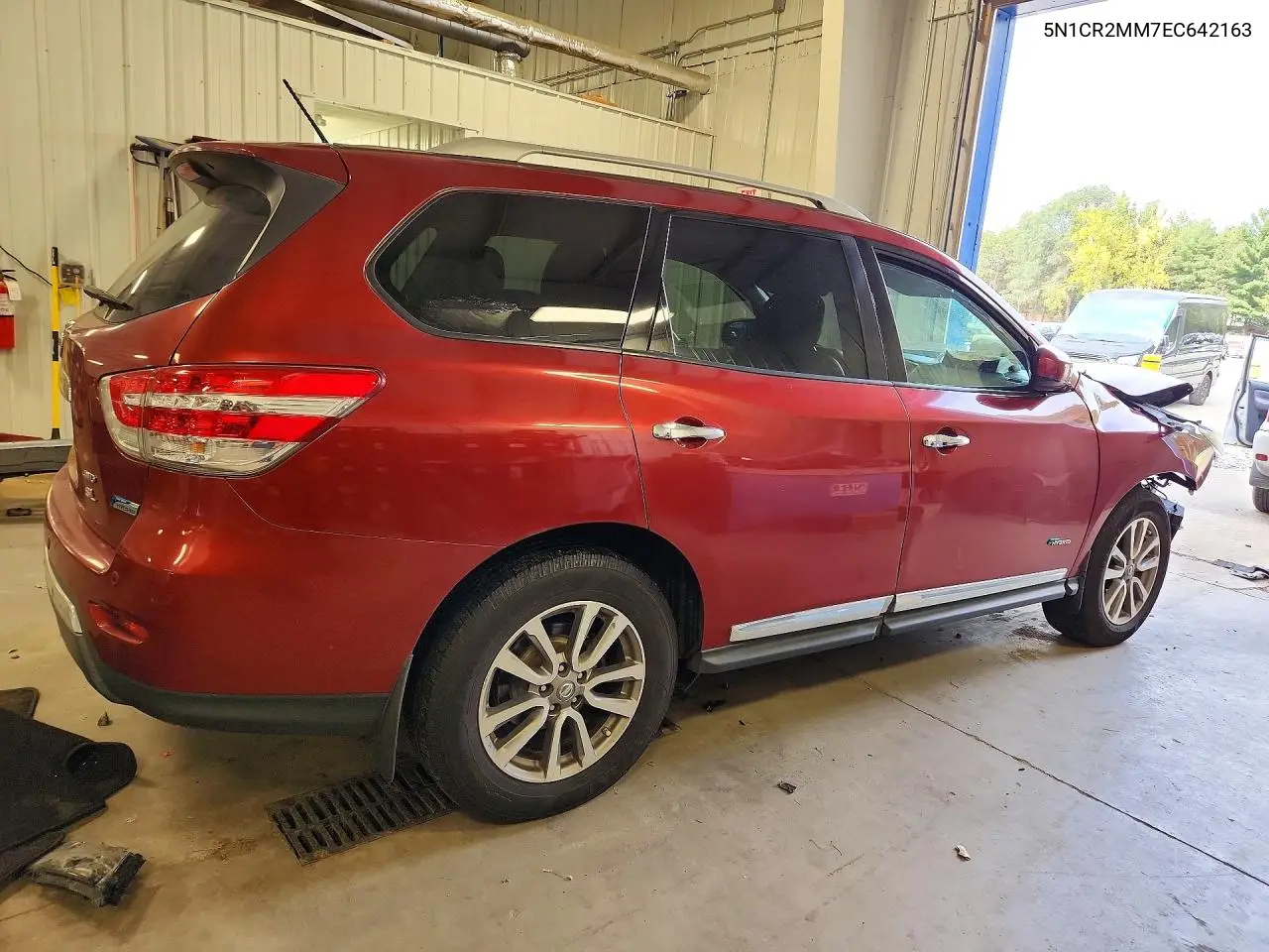 2014 NISSAN PATHFINDER VIN 5N1CR2MM7EC642163 — фото 3