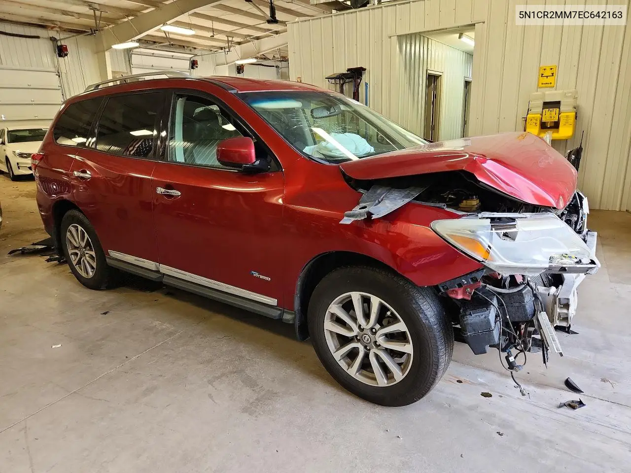 2014 NISSAN PATHFINDER VIN 5N1CR2MM7EC642163 — фото 4