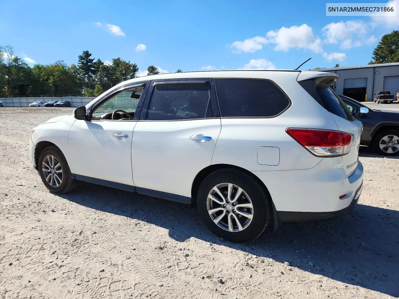 2014 NISSAN PATHFINDER VIN 5N1AR2MM5EC731866 — фото 2