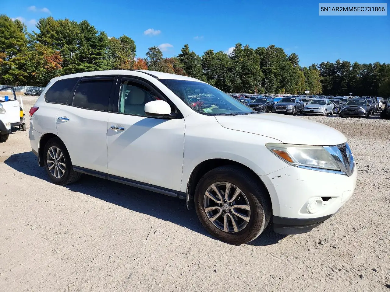 2014 NISSAN PATHFINDER VIN 5N1AR2MM5EC731866 — фото 4