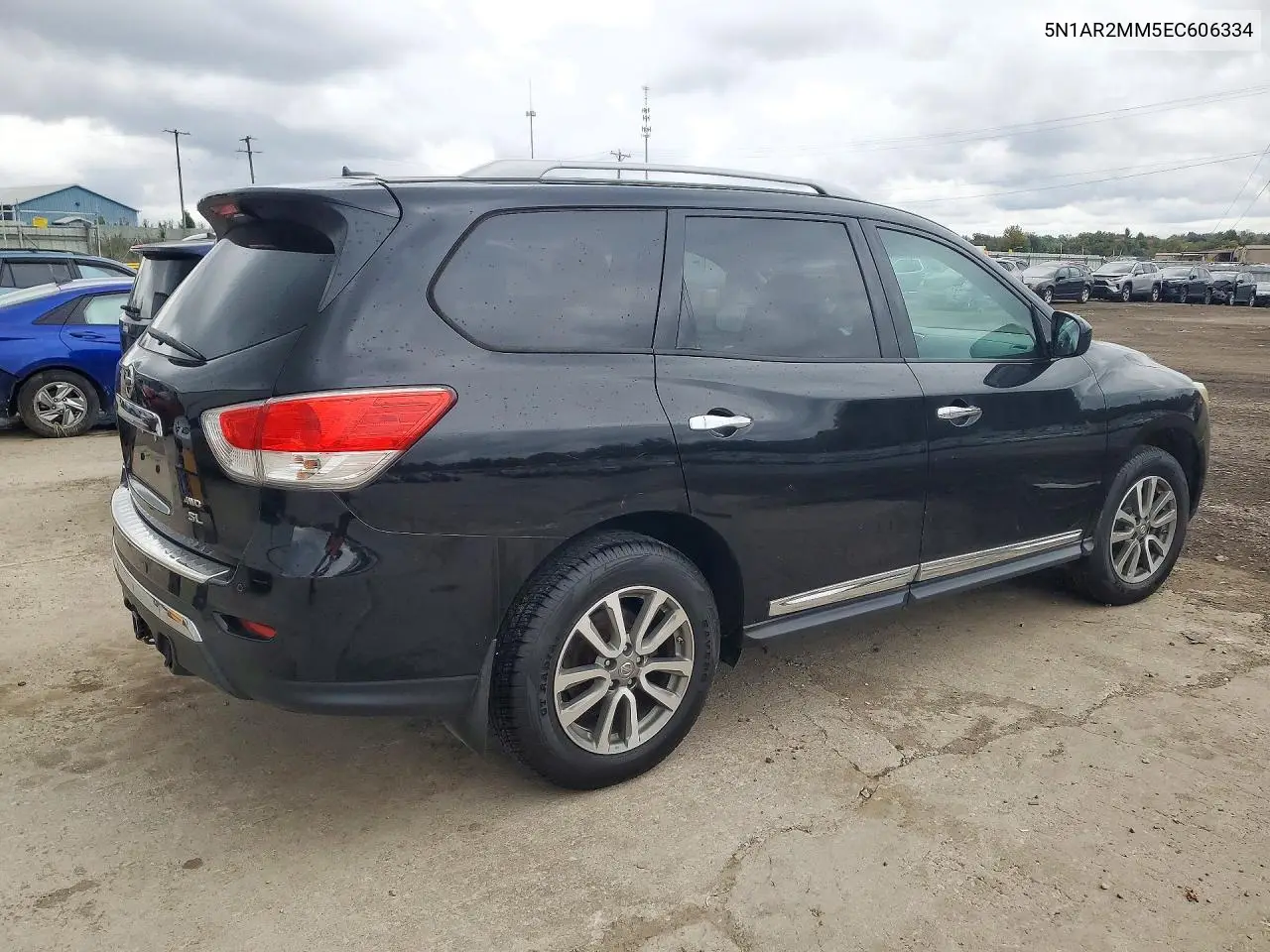 2014 NISSAN PATHFINDER VIN 5N1AR2MM5EC606334 — фото 3
